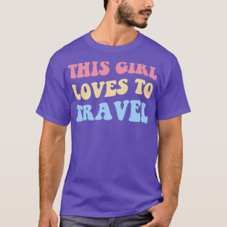 Camiseta Esta Garota Adora A Viagem I
