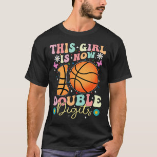 Camiseta Esta Garota Agora Tem 10 Anos Em Dobro Dígitos Ske