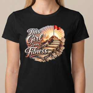 Camiseta Esta Garota Ama Fitness