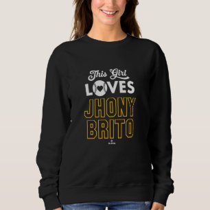 Camiseta Esta Garota Ama Jhony Brito San Diego Baseball MLB