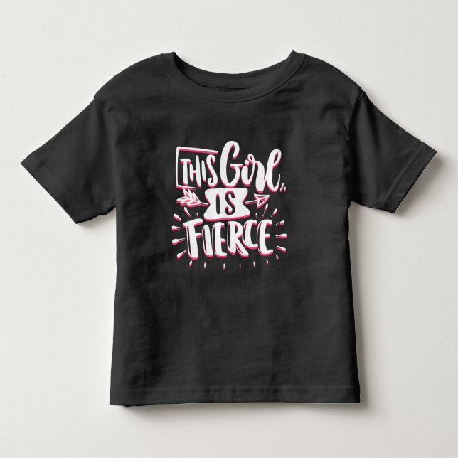 Camiseta Esta Garota É Feroz Empoderamento Feminino (Frente)