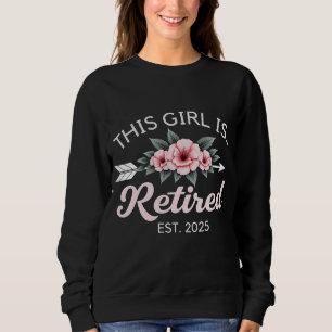 Camiseta Esta Garota Está Aposentada. 2025 Retirada Mãe