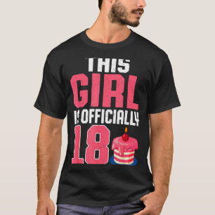 Camiseta Esta Garota Está Fazendo 18 Anos, Festa de Anivers