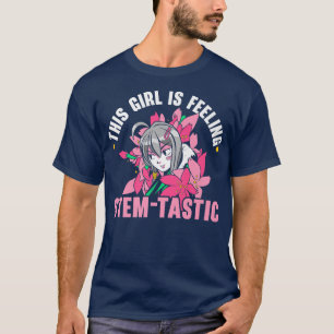 Camiseta Esta Garota Está Sentindo Ciência Esteminista De S