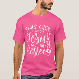Camiseta Esta Garota Funciona Com Jesus E Café, Chris Relig