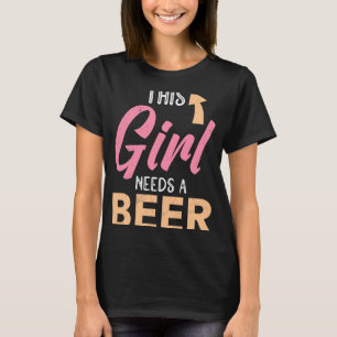Camiseta Esta garota precisa de umas férias de cerveja Spri