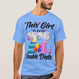 Camiseta Esta Garota Tem 27 Dígitos Duplos 27 Anos B