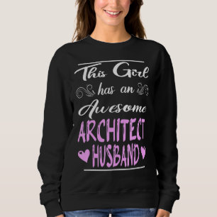 Camiseta Esta Garota Tem Um Arquiteto Fantástico Marido 1