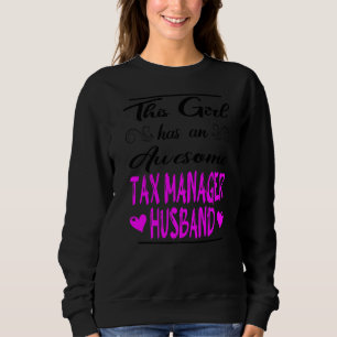Camiseta Esta Garota Tem Um Espantoso Gerente De Impostos