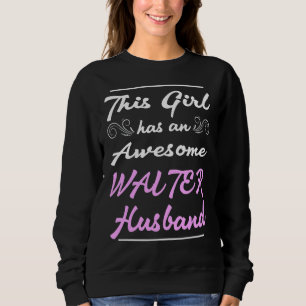 Camiseta Esta Garota Tem Um Marido De Garçom Incrível