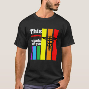 Camiseta Esta Governanta Apoia Você Lgbt Enfermeira 1