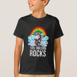 Camiseta Esta Guitarra do Unicorn Rocks