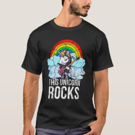 Camiseta Esta Guitarra do Unicorn Rocks