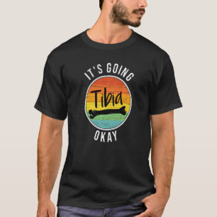 Camiseta Está Indo Tíbia Okay Osso Quebrado Enfermeira Médi