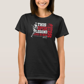 Camiseta Esta Lenda Esportiva É Agora 56 Jogo Lacrosse 56 B