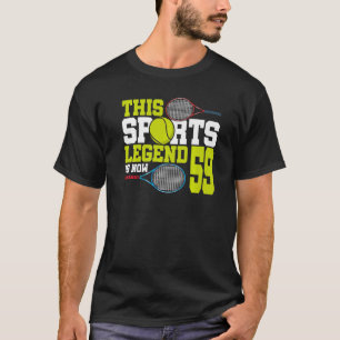 Camiseta Esta Lenda Esportiva É Agora 59, Tênis 59º Anivers