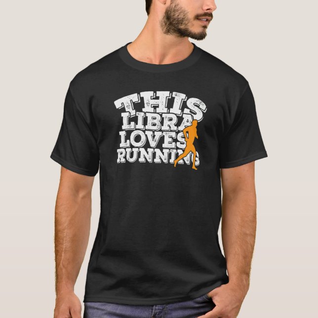 Camiseta Esta Libra Adora Correr (Frente)