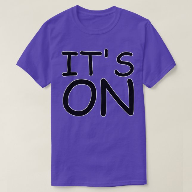 CAMISETA ESTÁ LIGADO (Frente do Design)
