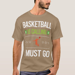 Camiseta Está Ligando Para Eu Ir Ao Basquete
