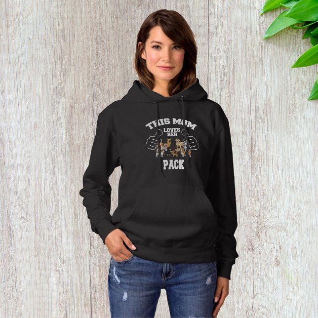 Camiseta Esta Mãe Adora A Embalagem De Hoodie (Criador carregado)