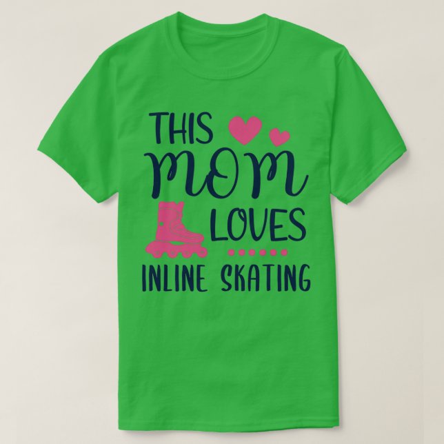 Camiseta Esta Mãe Adora O Presente Das Mulheres De Pé Em Li (Frente do Design)