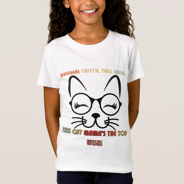 Camiseta esta mãe de gato é o maior desejo! (Frente)