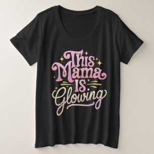 Camiseta Esta Mãe Está Radiante Mãe Dia das Mães