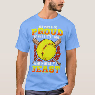 Camiseta Esta Mãe Está Tão Orgulhosa Da Menina Que É Rea