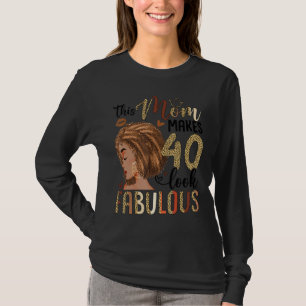 Camiseta Esta Mãe Faz 40 aniversário de 40 anos