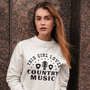 Camiseta Esta Menina Adora Música country
