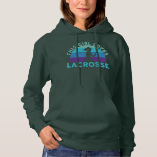 Camiseta Esta Menina Adora O Jogador De Pau De Lacrosse