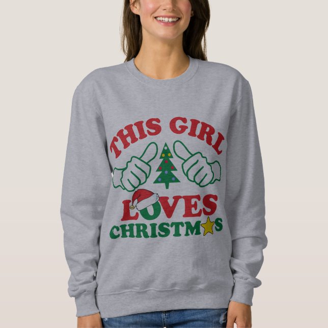 Camiseta Esta Menina Adora o Natal (Frente)