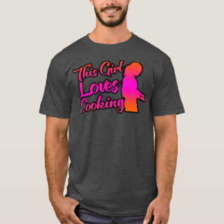 Camiseta Esta Menina ama Cozinhar