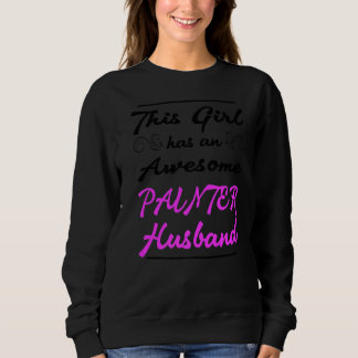 Camiseta Esta Menina Tem Um Marido Incrível Pintor 1