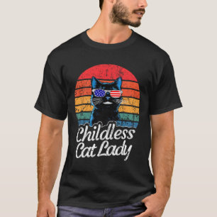 Camiseta Esta Mulher De Gato Infantil Está Votando Kamala-h