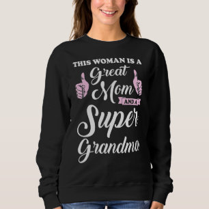 Camiseta Esta Mulher É Uma Excelente Vovó Mãe Avó