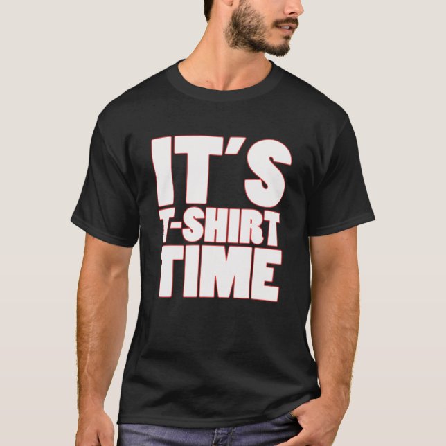 Camiseta Está na hora (Frente)
