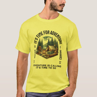 Camiseta Está na hora da aventura
