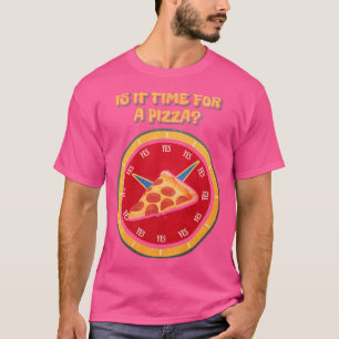 Camiseta Está Na Hora De Uma Pizza Premium?