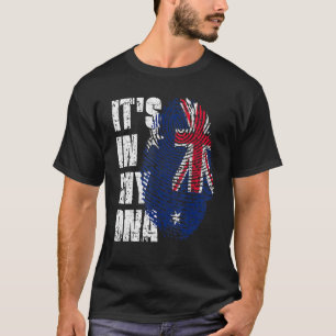 Camiseta Está na minha bandeira australiana do Dna Austrá