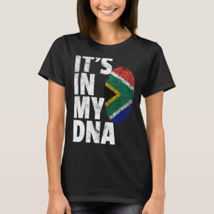 Camiseta Está na minha bandeira do Dna África do Sul