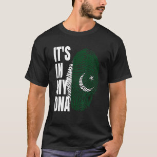 Camiseta Está na minha bandeira islâmica de Adna Paquistão