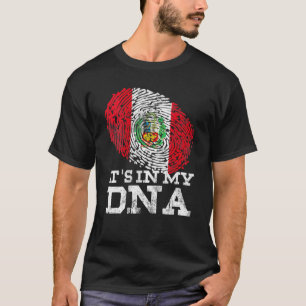 Camiseta Está na minha Bandera hispânica peruana do Peru