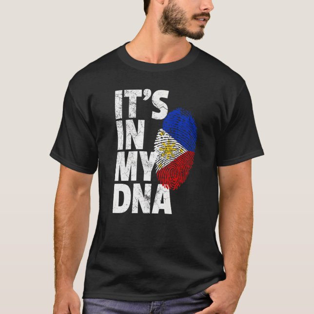 Camiseta Está na minha casa de sinalizador das Filipinas (Frente)