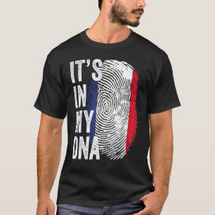 Camiseta Está na minha equipe de futebol da Sinalizador Fra