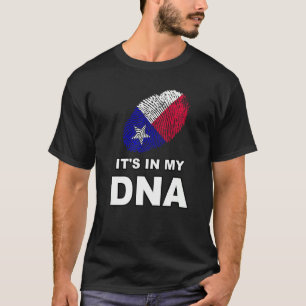 Camiseta Está Na Minha Impressão Digital Texas Bandeira Tex