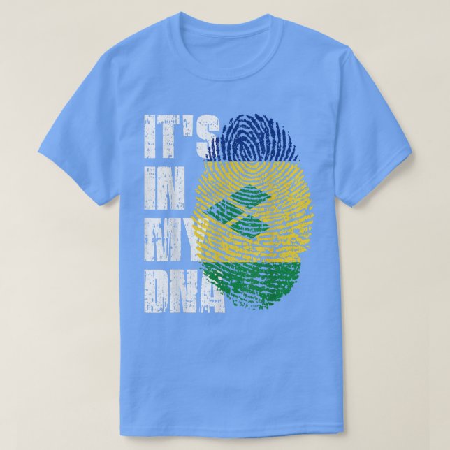 Camiseta ESTÁ NA MINHA Rua DE DNA (Frente do Design)