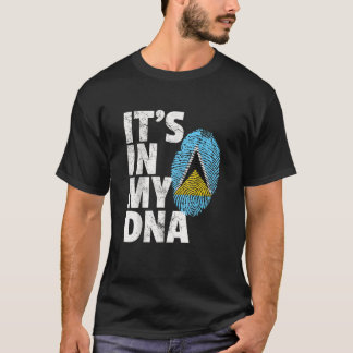 Camiseta Está na minha Rua de DNA, Lucia Flag.