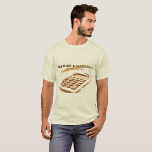 Camiseta "Esta não é uma calculadora "