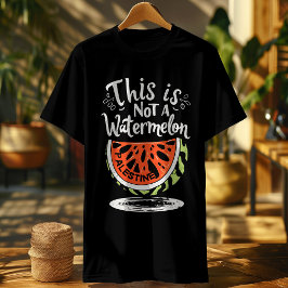 Camiseta esta não é uma melancia palestina